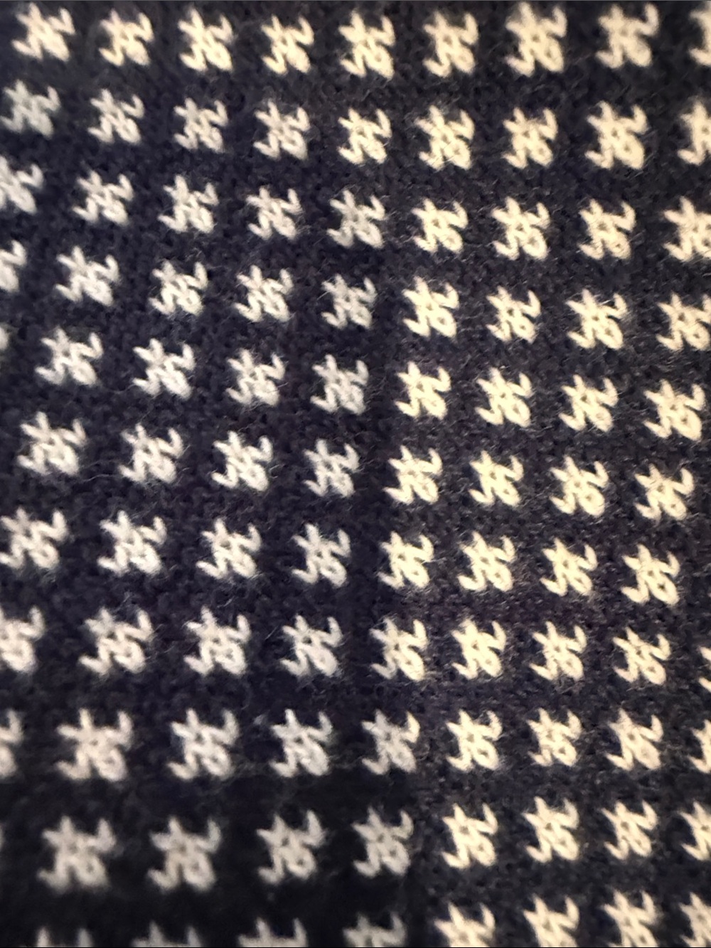 Long Wharf Navy and White Long Open-Front Cardigan M - Picture 3 of 4